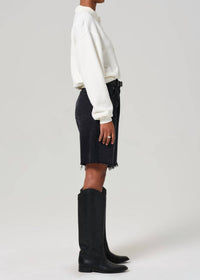 Citizens Of Humanity - Ayla Short - bermudas - black - clothing