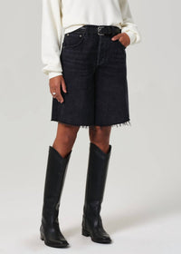 Citizens Of Humanity - Ayla Short - bermudas - black - clothing