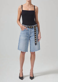 Citizens Of Humanity - Ayla Short - bermudas - blue - clothing