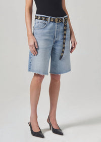 Citizens Of Humanity - Ayla Short - bermudas - blue - clothing