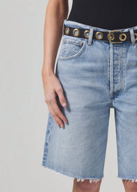 Citizens Of Humanity - Ayla Short - bermudas - blue - clothing
