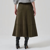 Citizens Of Humanity - Cassia Cord Skirt - clothing - cotton - green