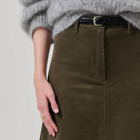 Citizens Of Humanity - Cassia Cord Skirt - clothing - cotton - green