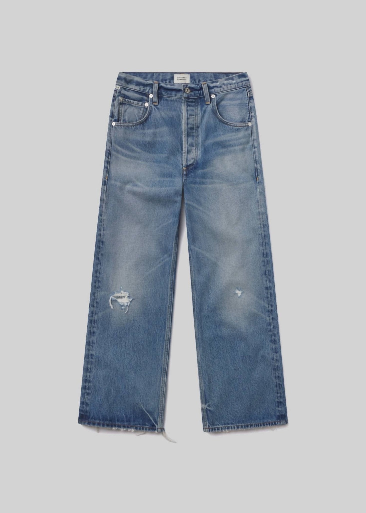 Citizens Of Humanity - Gaucho Vintage Wide Leg Jeans - blue - clothing - cotton