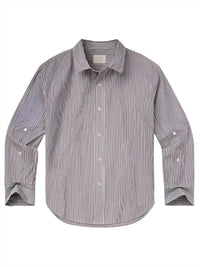 Citizens Of Humanity - Kayla Long Sleeve Shirt - clothing - cotton - grey