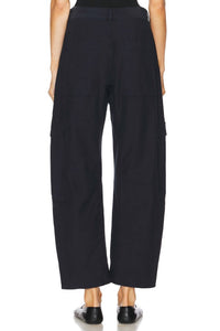 Citizens Of Humanity - Marcelle Low Slung Easy Cargo Pants - blue - clothing - cotton