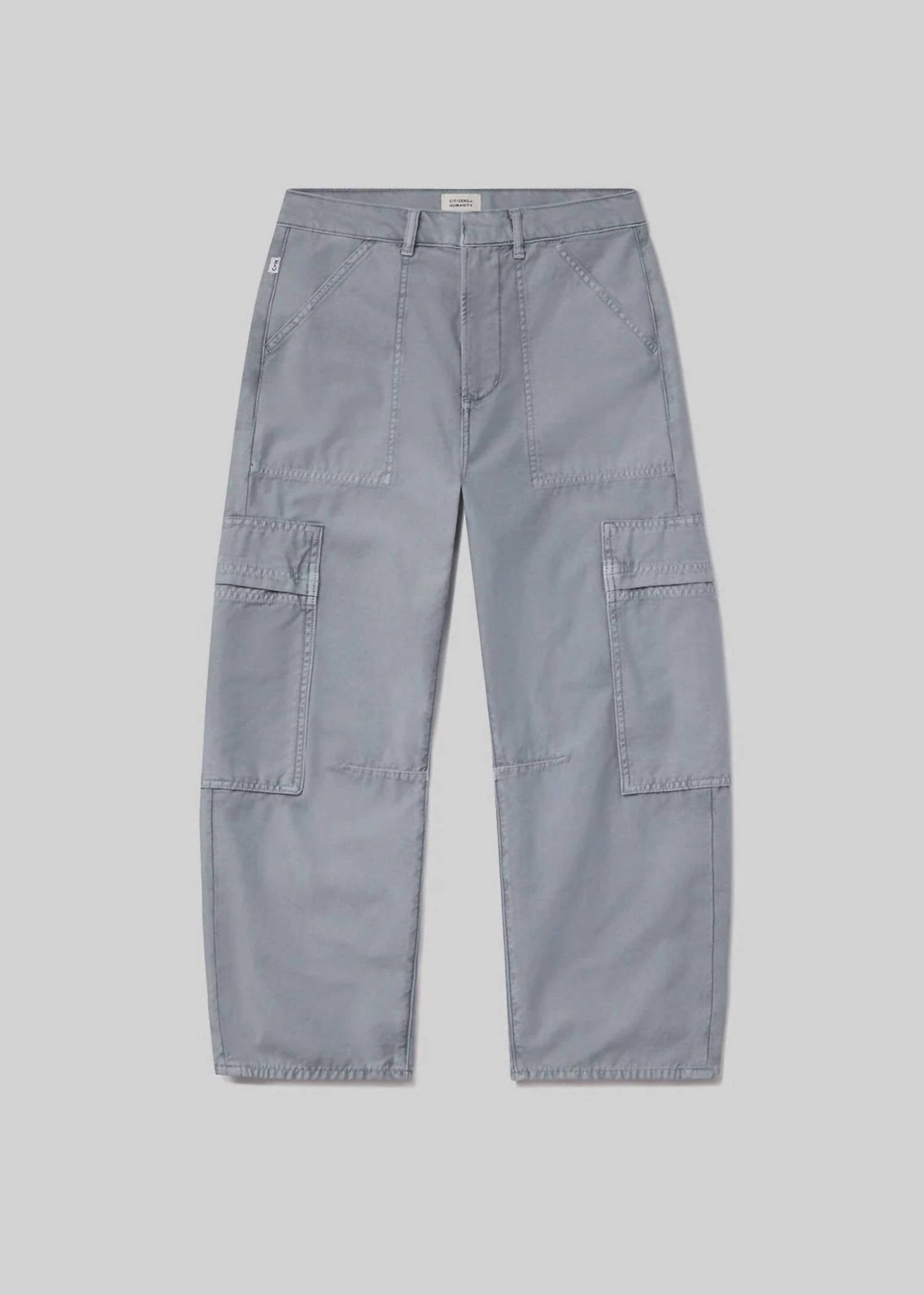 Citizens Of Humanity - Marcelle Low Slung Easy Cargo Pants - clothing - cotton - blend - grey