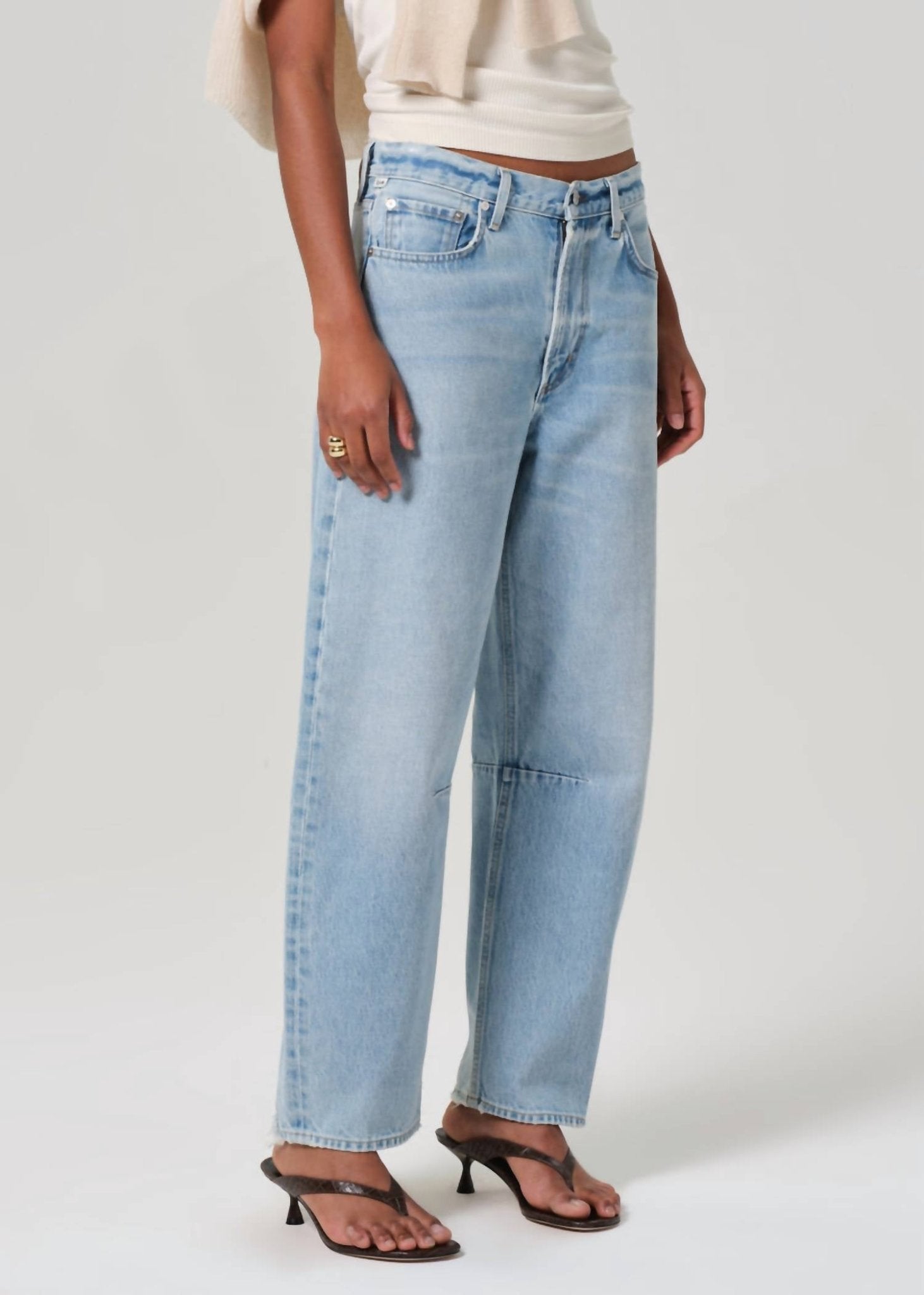 Citizens Of Humanity - Miro Relaxed Jean - blue - clothing - cotton
