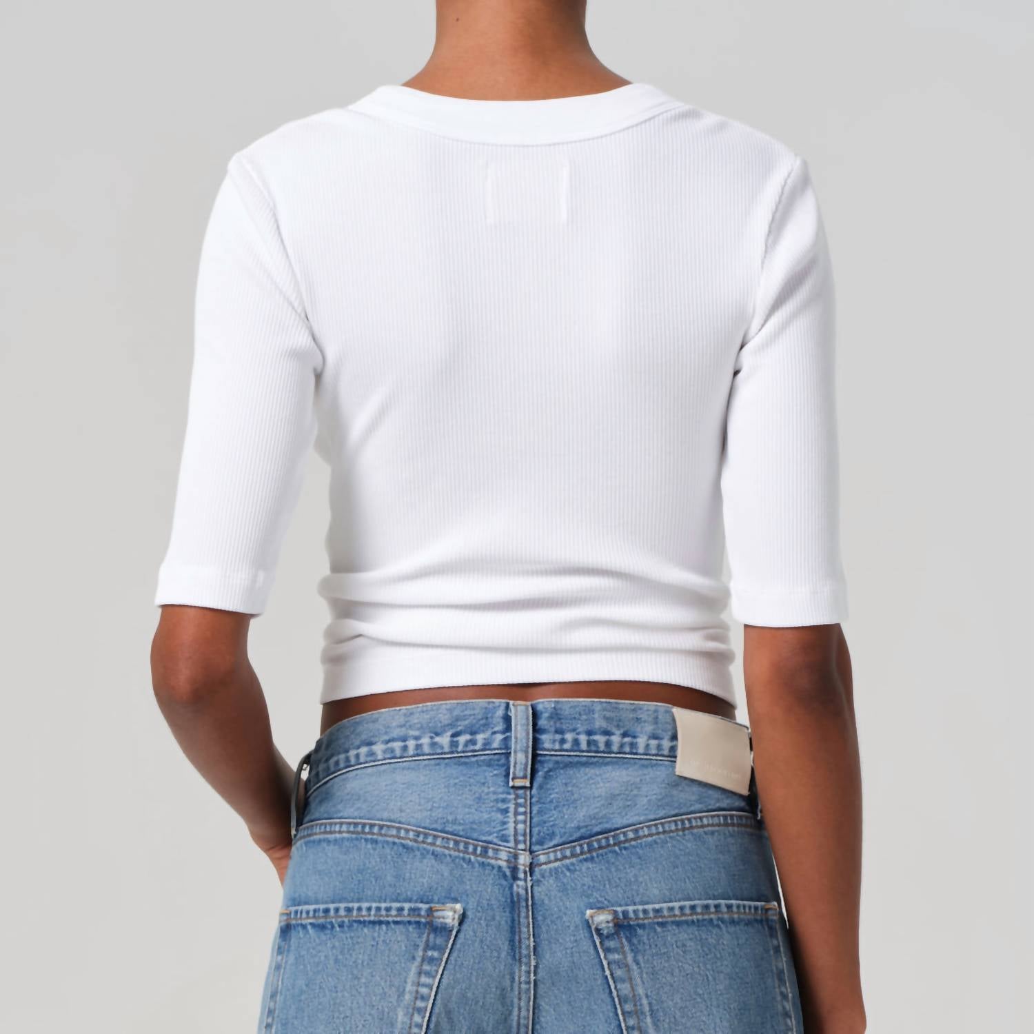 Citizens Of Humanity - Nali Henley Top - clothing - cotton - blend - shirts