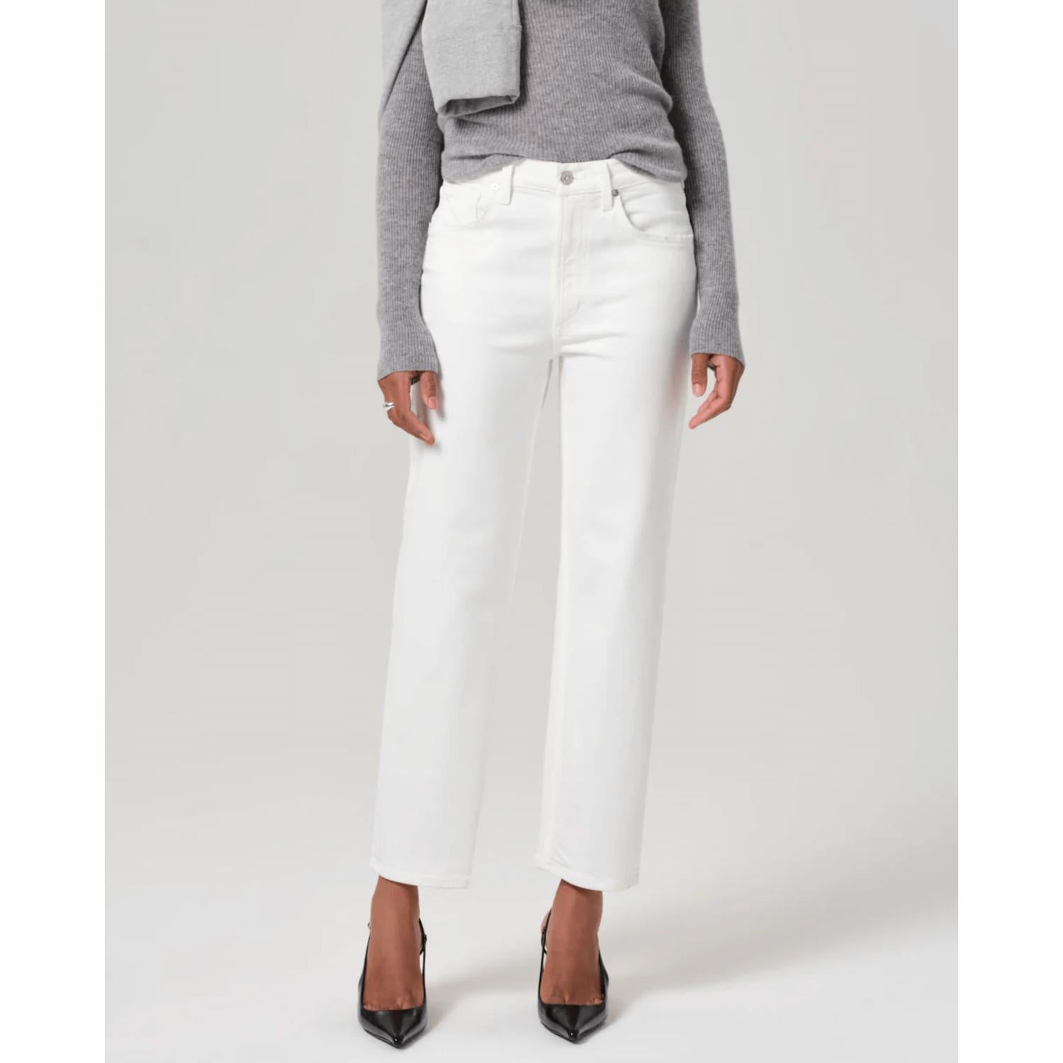 Citizens Of Humanity - Palma Straight Jean - clothing - cotton - blend - jeans