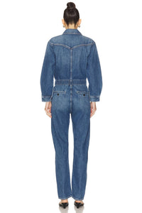 Citizens Of Humanity - Solene Jumpsuit - blue - clothing - cotton