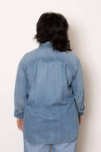 Citizens Of Humanity - Solene Shirt - blue - button - down - shirts - clothing