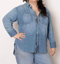 Citizens Of Humanity - Solene Shirt - blue - button - down - shirts - clothing