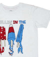City Threads - Kids Usa Popsicle Tee
