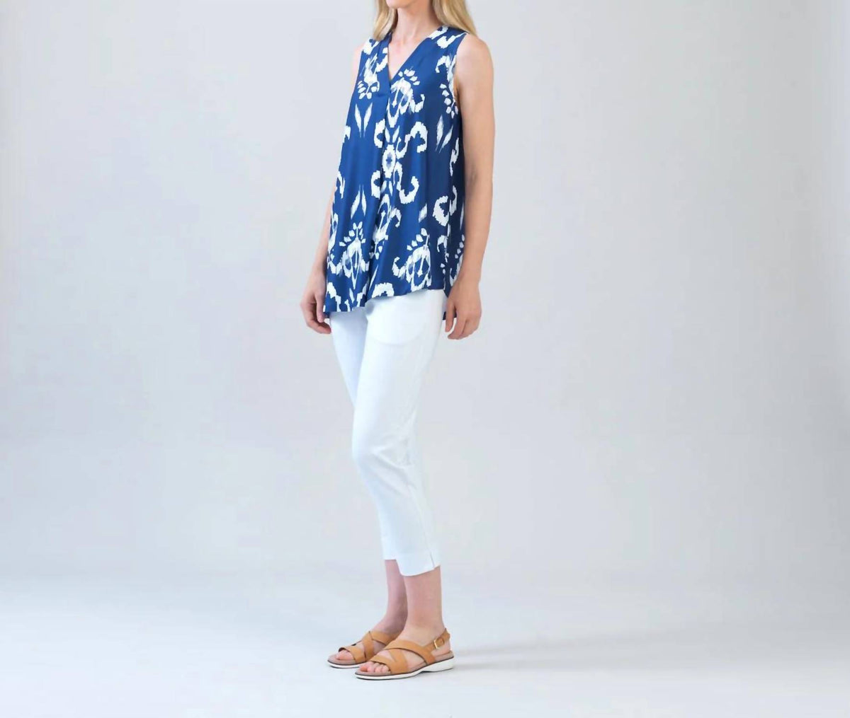 Clara Sun Woo - Asymmetrical Tunic Tank Top