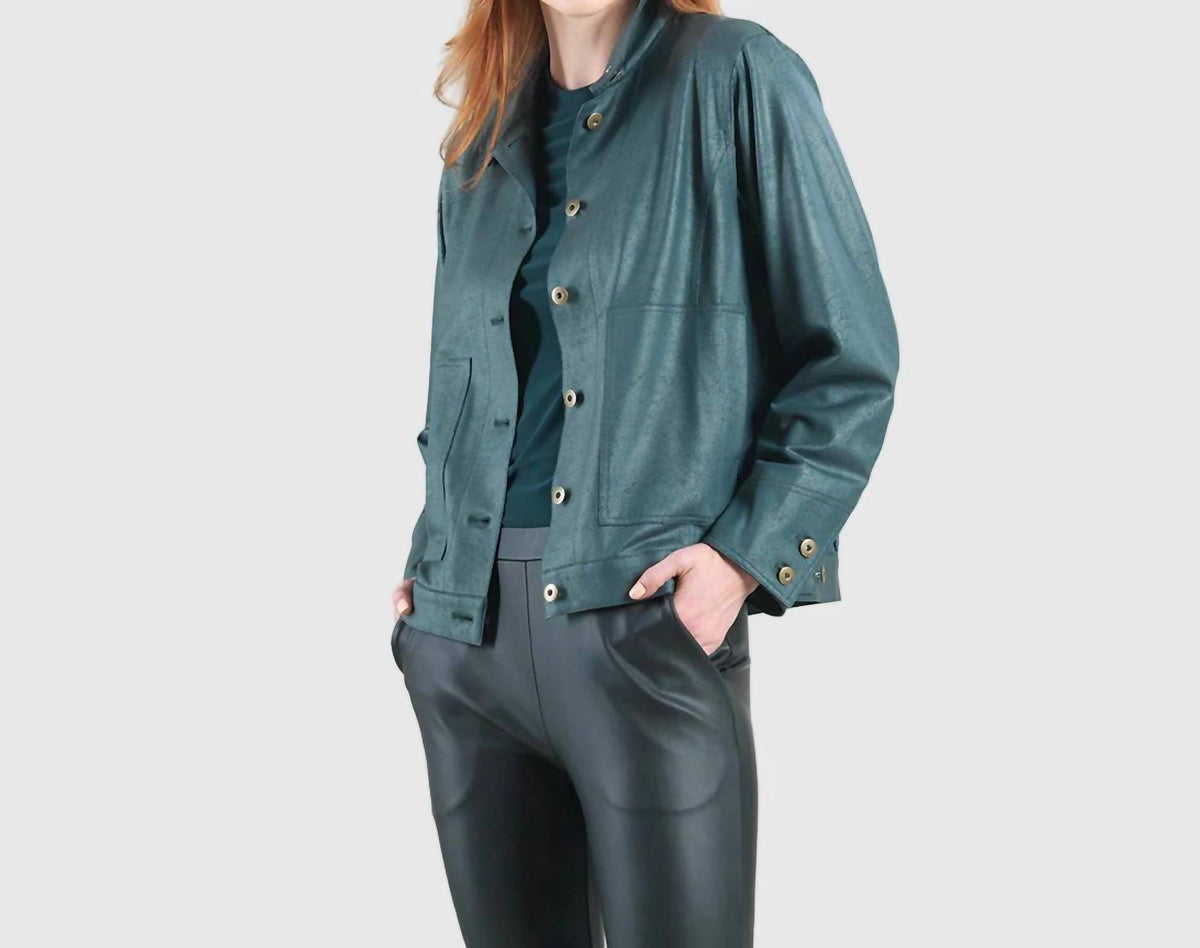 Clara Sunwoo - Liquid Leather Jacket