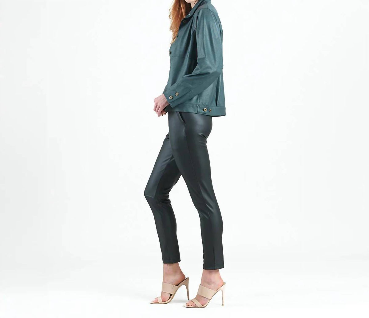 Clara Sunwoo - Liquid Leather Jacket