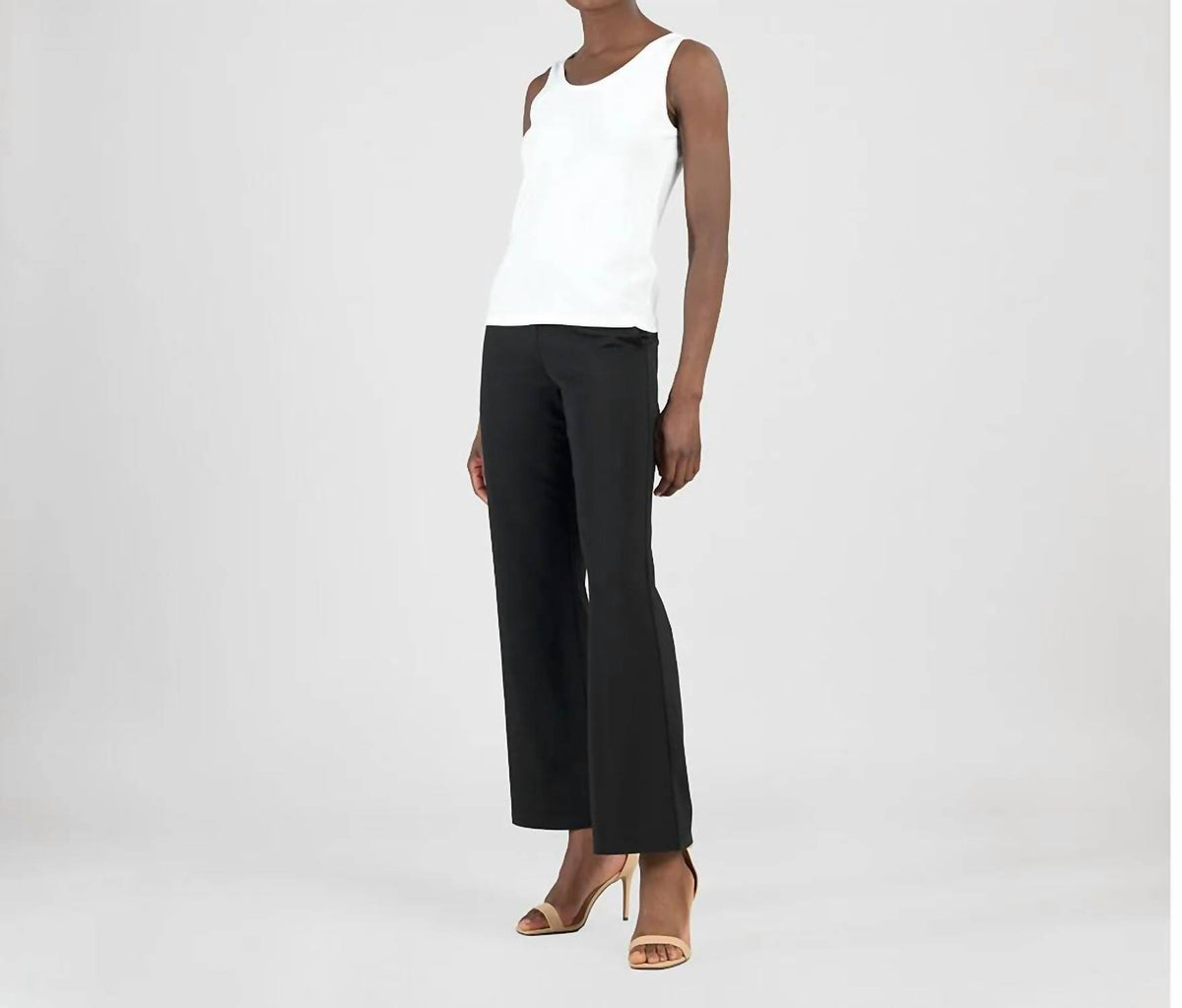 Clara Sunwoo - V To Round Knit Tank Top