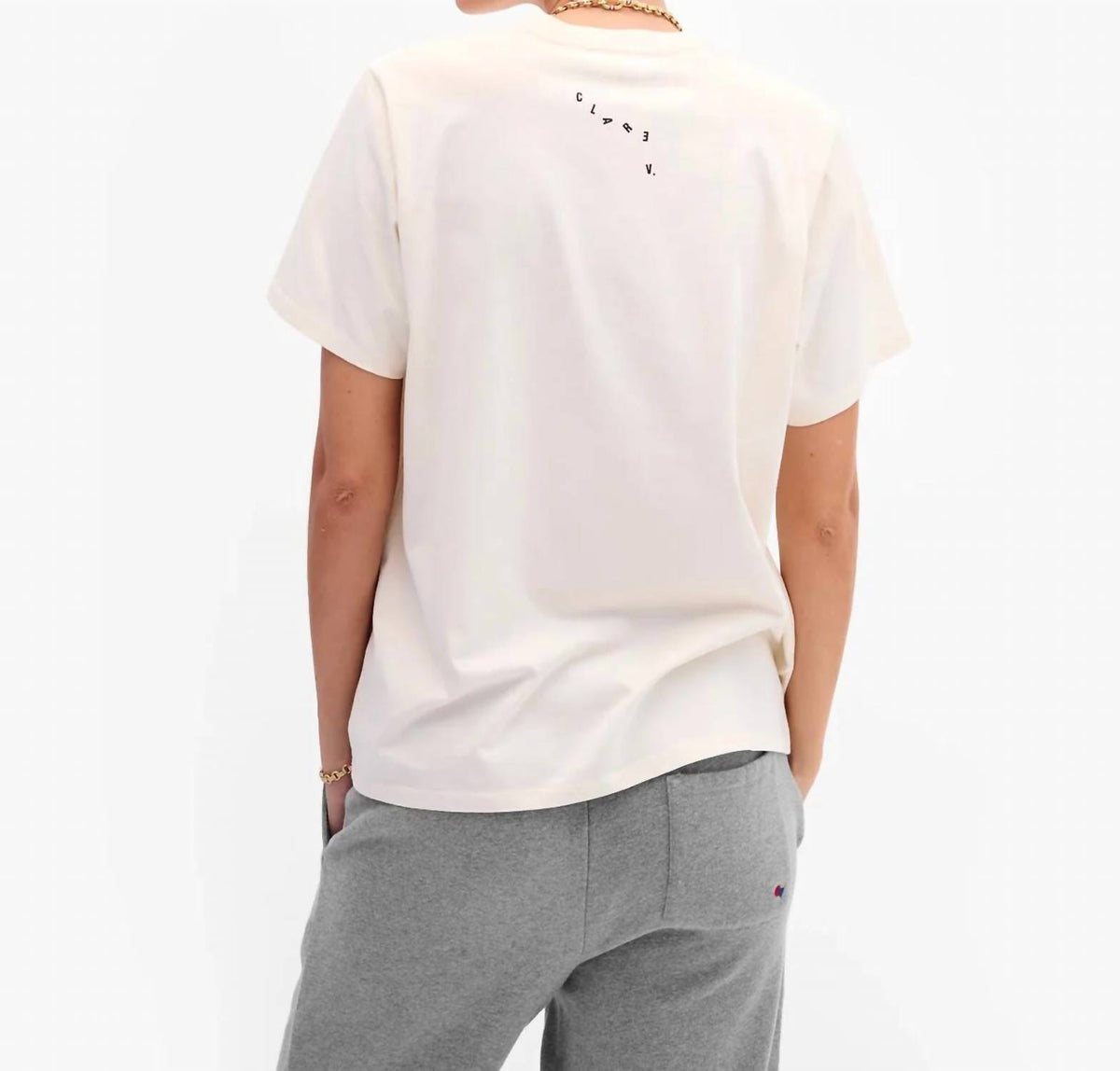 Clare V. - Cotton Linen Blase Original Tee