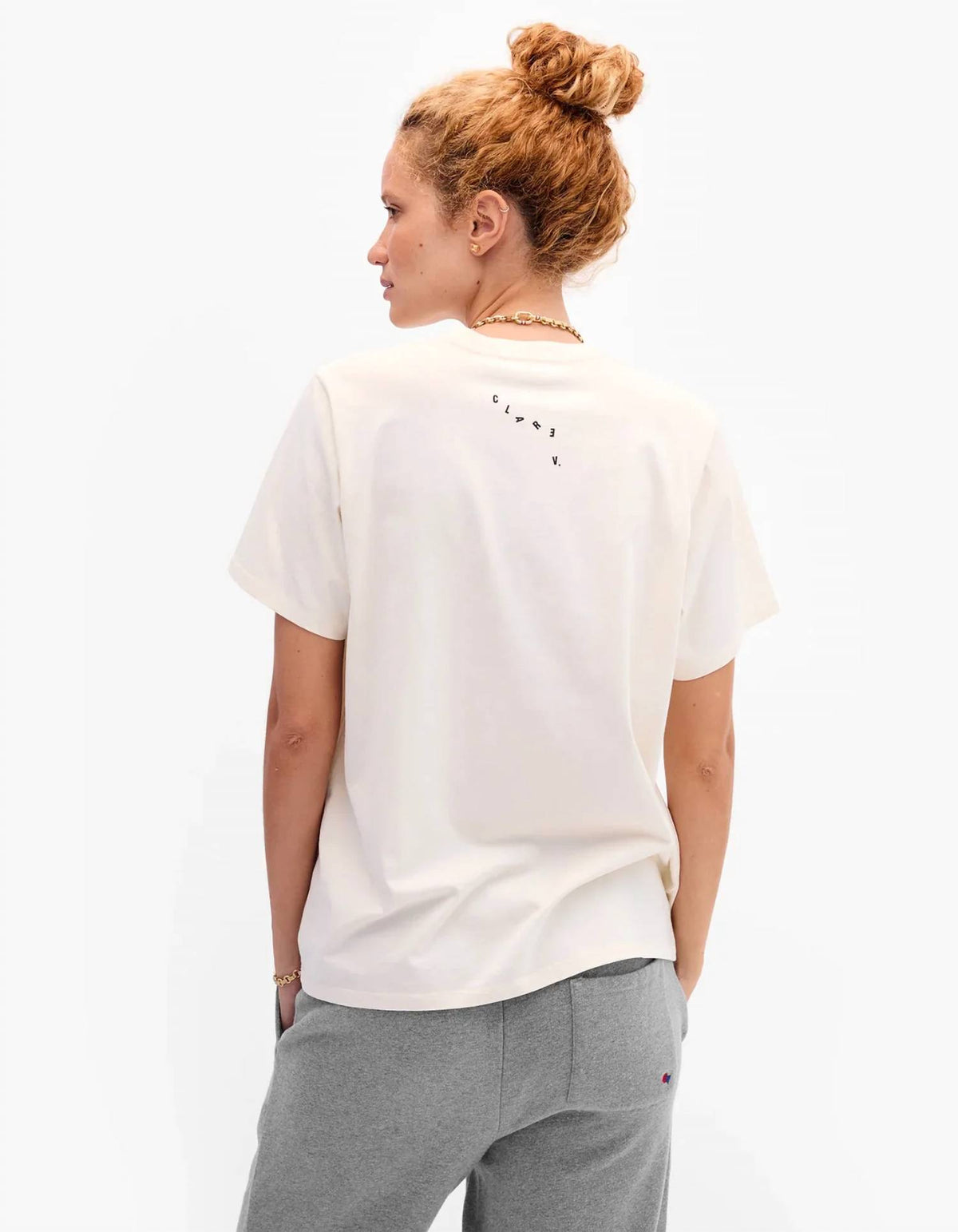 Clare V. - Cotton Linen Blase Original Tee