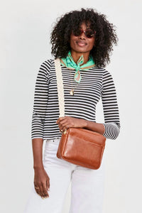 Clare V. - Women's Braided Rope Crossbody Strap - beige - cotton - blend - women