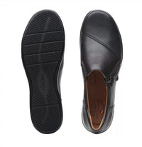 Clarks - Appley Zip Leather Shoes