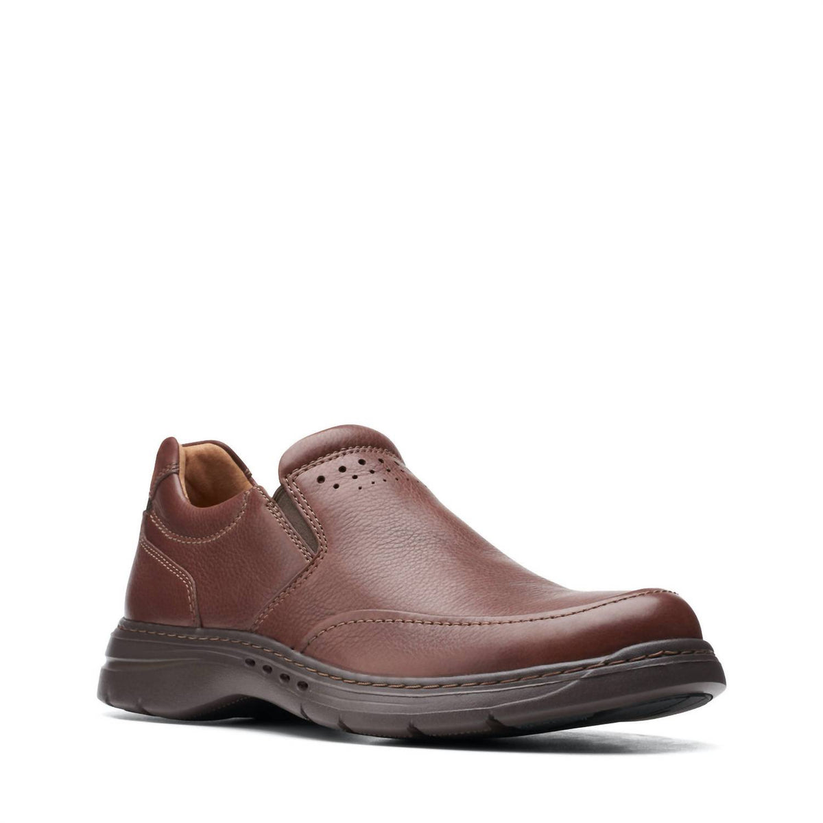 Clarks - Men's Un Brawley Step Leather Shoes