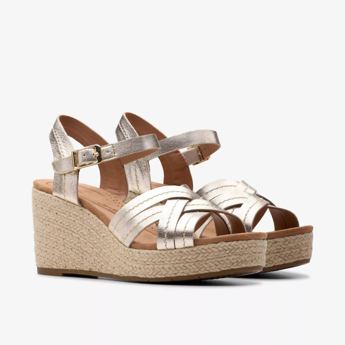 Clarks - Women's Sabina Strap Wedges