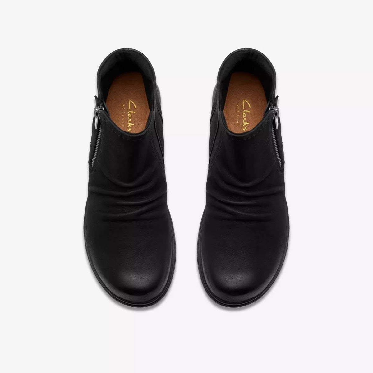 Clarks - Women's Certina Ruby Ruched Bootie