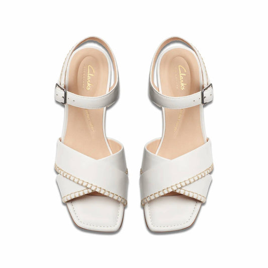 Clarks - Women's Serina 35 Cross Sandals - leather - sandals - shoes