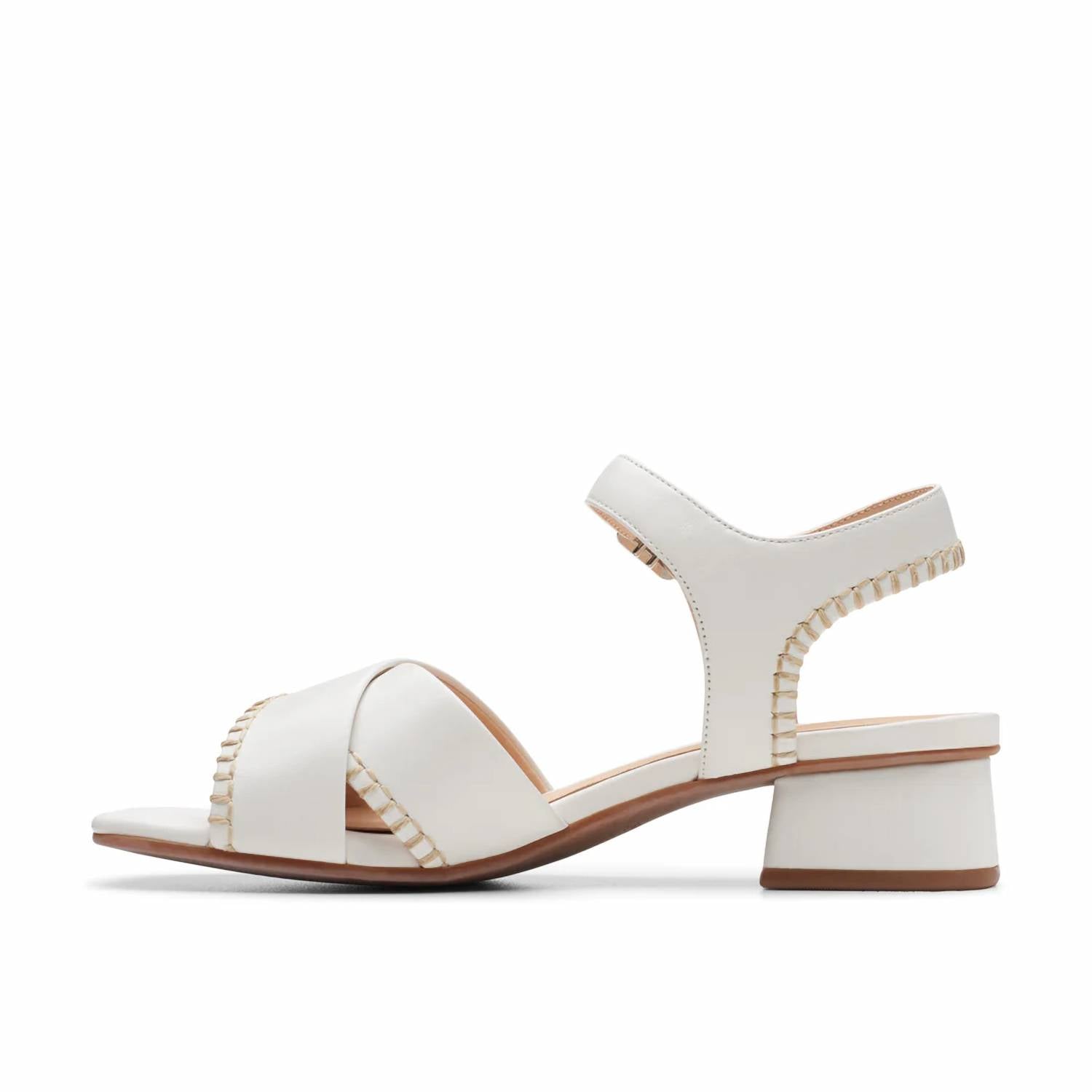 Clarks - Women's Serina 35 Cross Sandals - leather - sandals - shoes