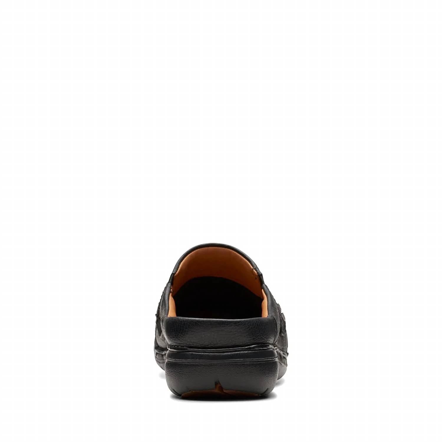 Clarks - Women's Un Loop Ease Slip - on Shoes - black - clogs - leather