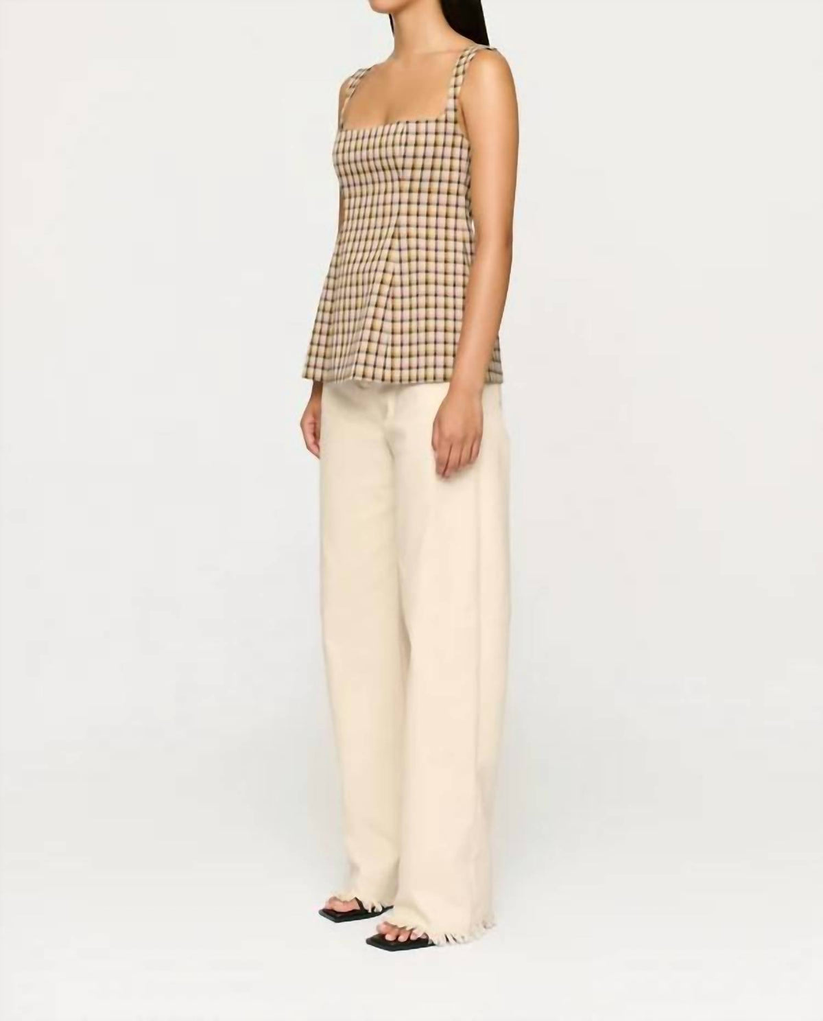 Clea - Edrika Square Neck Top