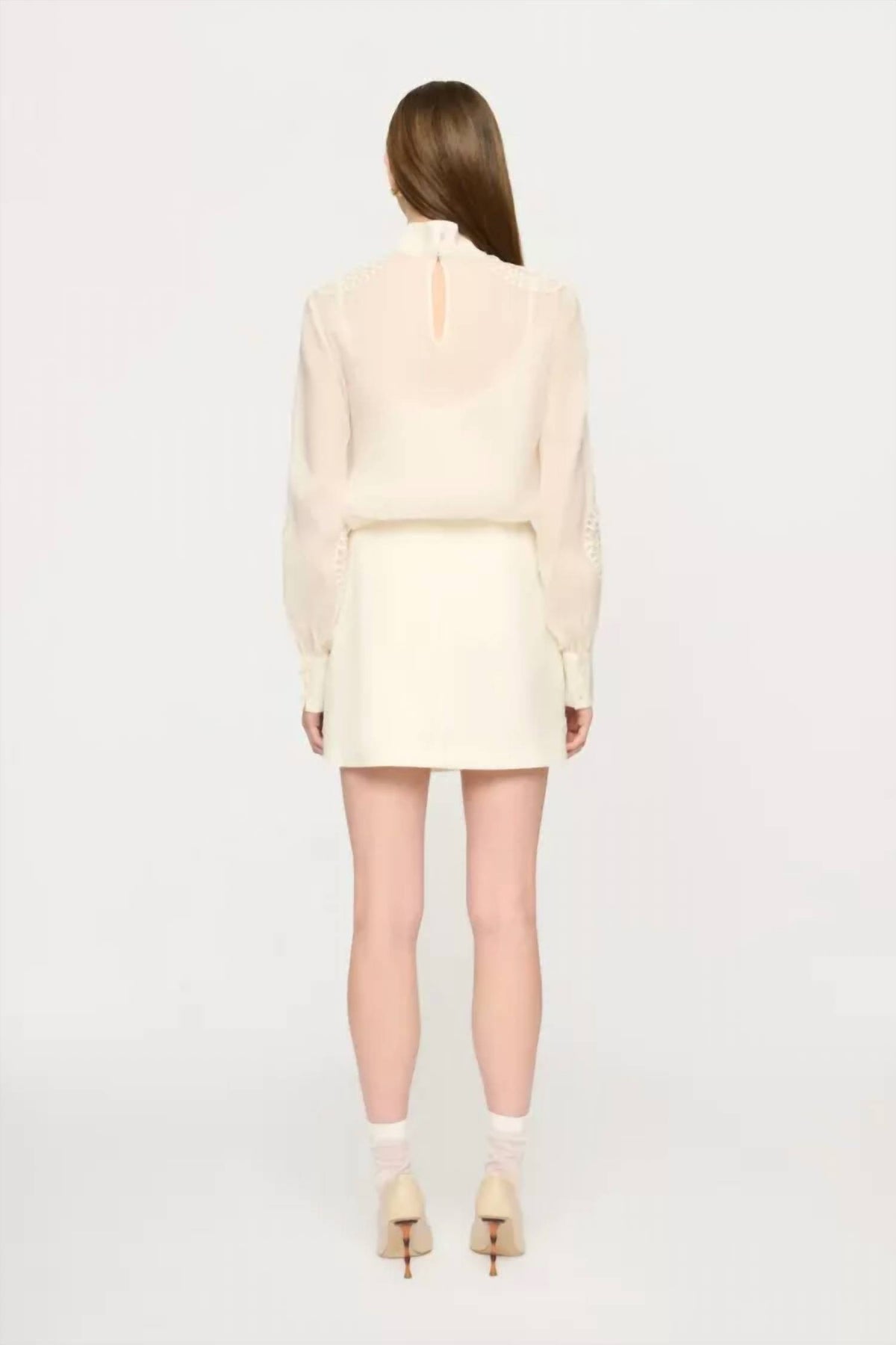 Clea - Larissa Embroidery Shirt