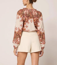 Cleobella - Alicia Blouse - blouses - brown - clothing