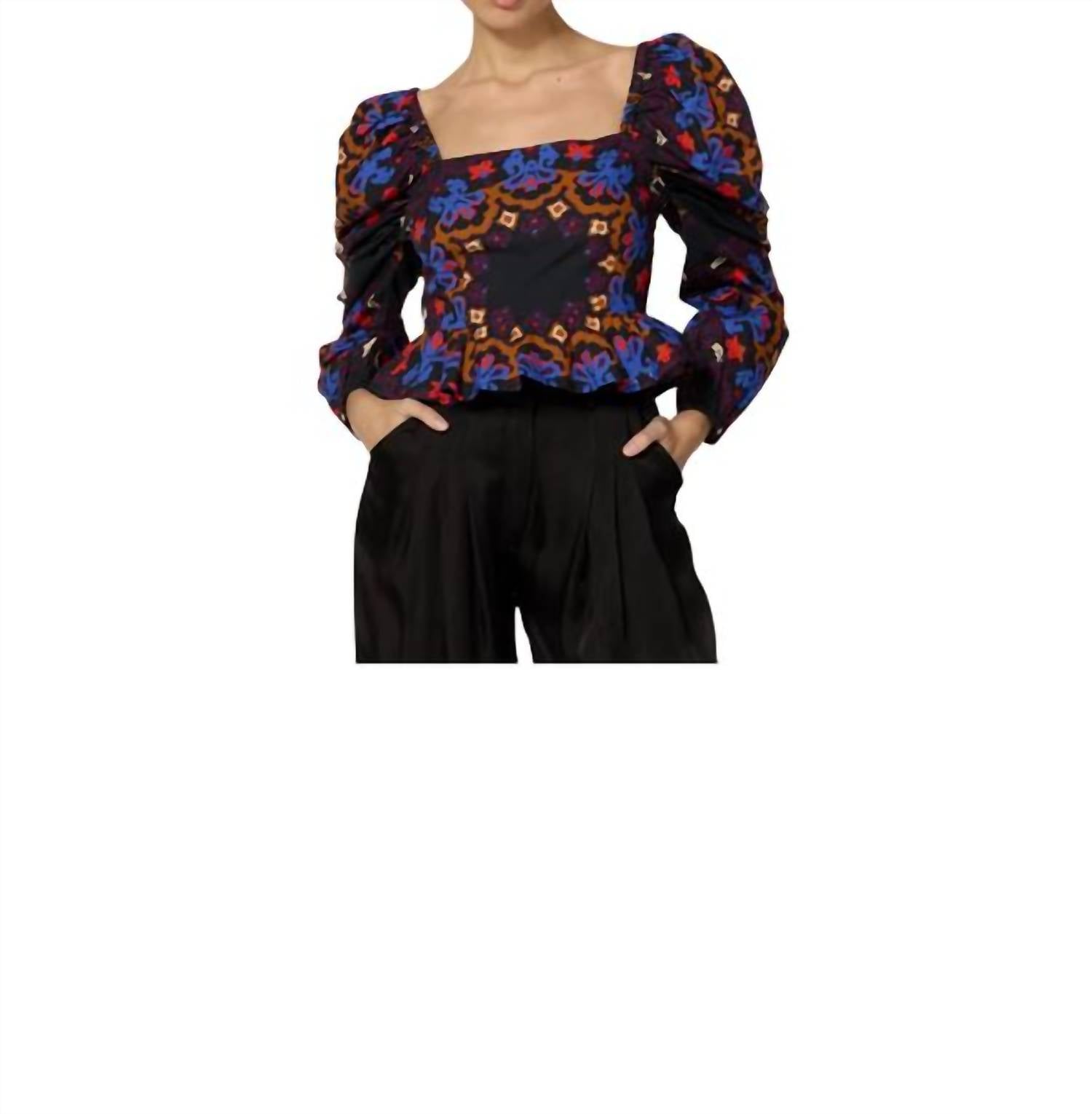 Cleobella - Esmeralda Top - black - blouses - clothing