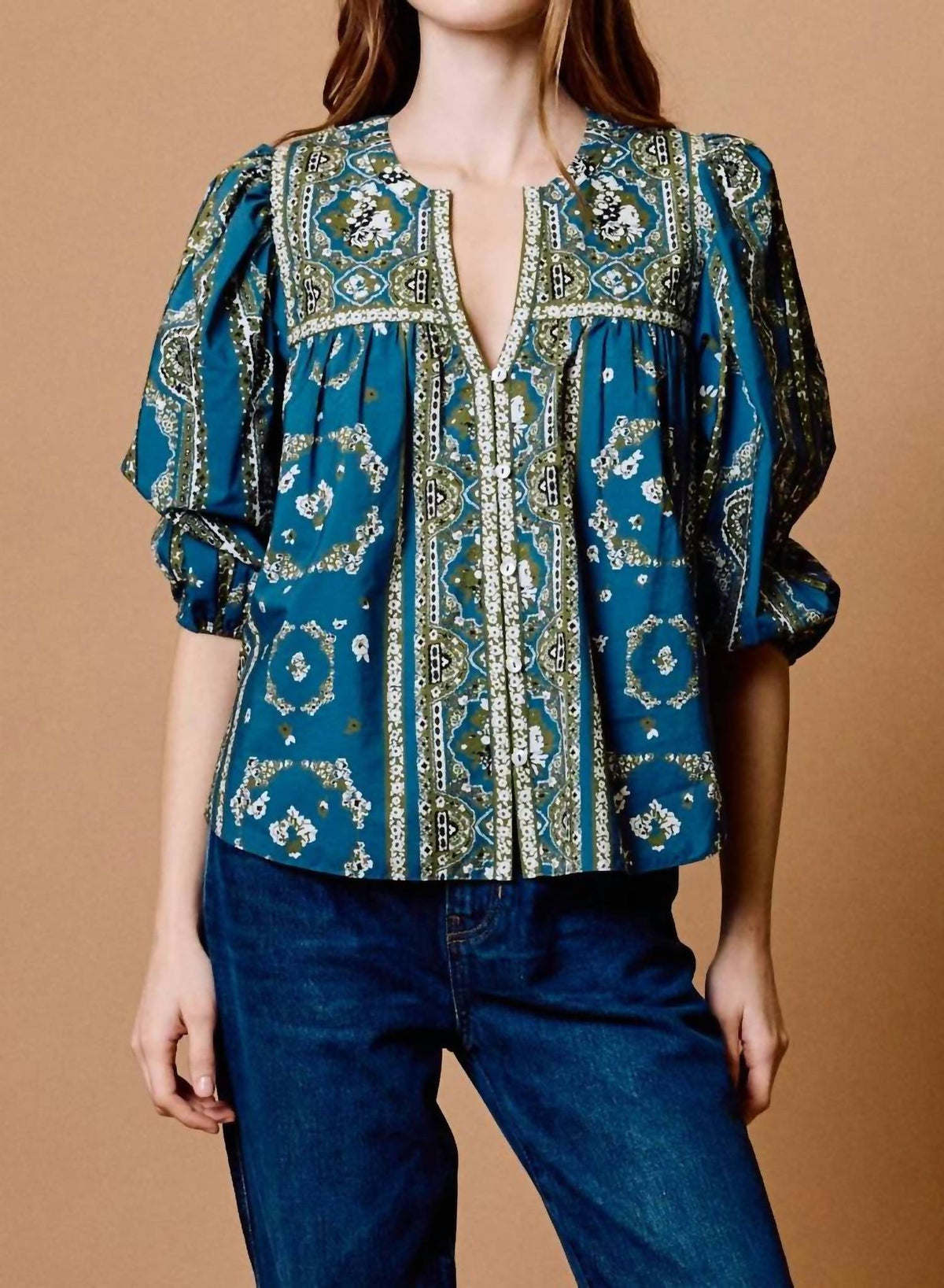 Cleobella - Fioren Print Imogen Top