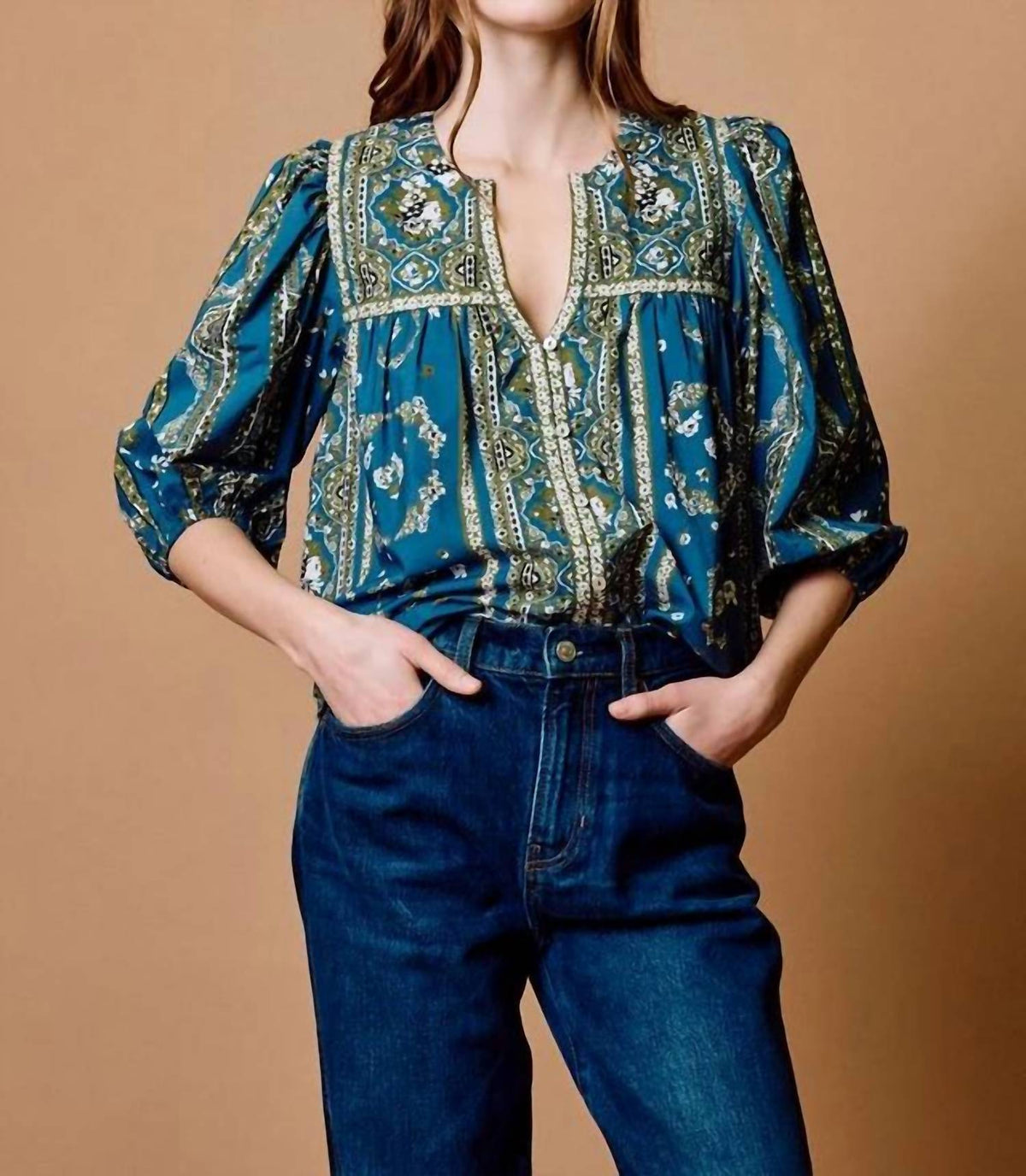 Cleobella - Fioren Print Imogen Top