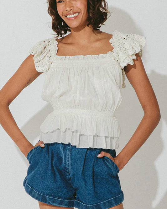 Cleobella - Italian Romance Top - blouses - clothing - shirts