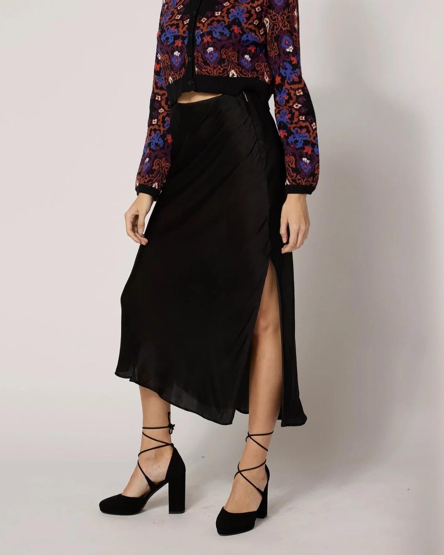 Cleobella - Penny's Pencil Skirt - black - clothing - pencil