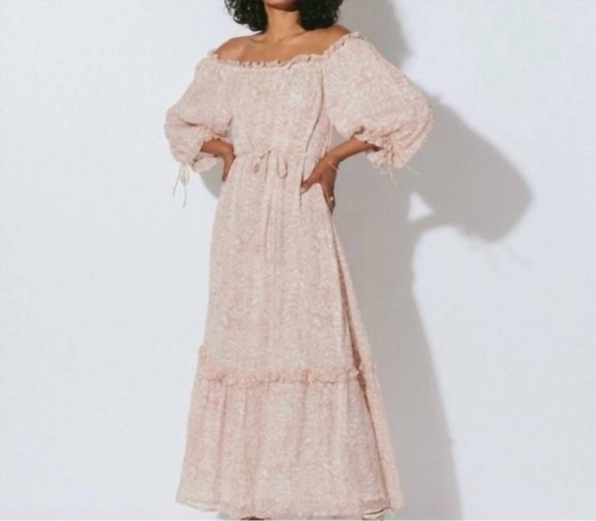 Cleobella - Saige Chiffon Ankle Maxi Dress