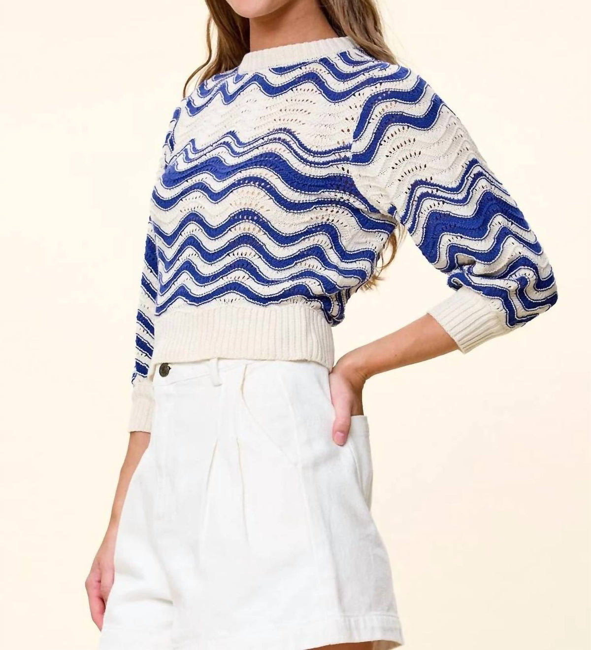 Cleobella - Zoetry Pointelle Knit Sweater