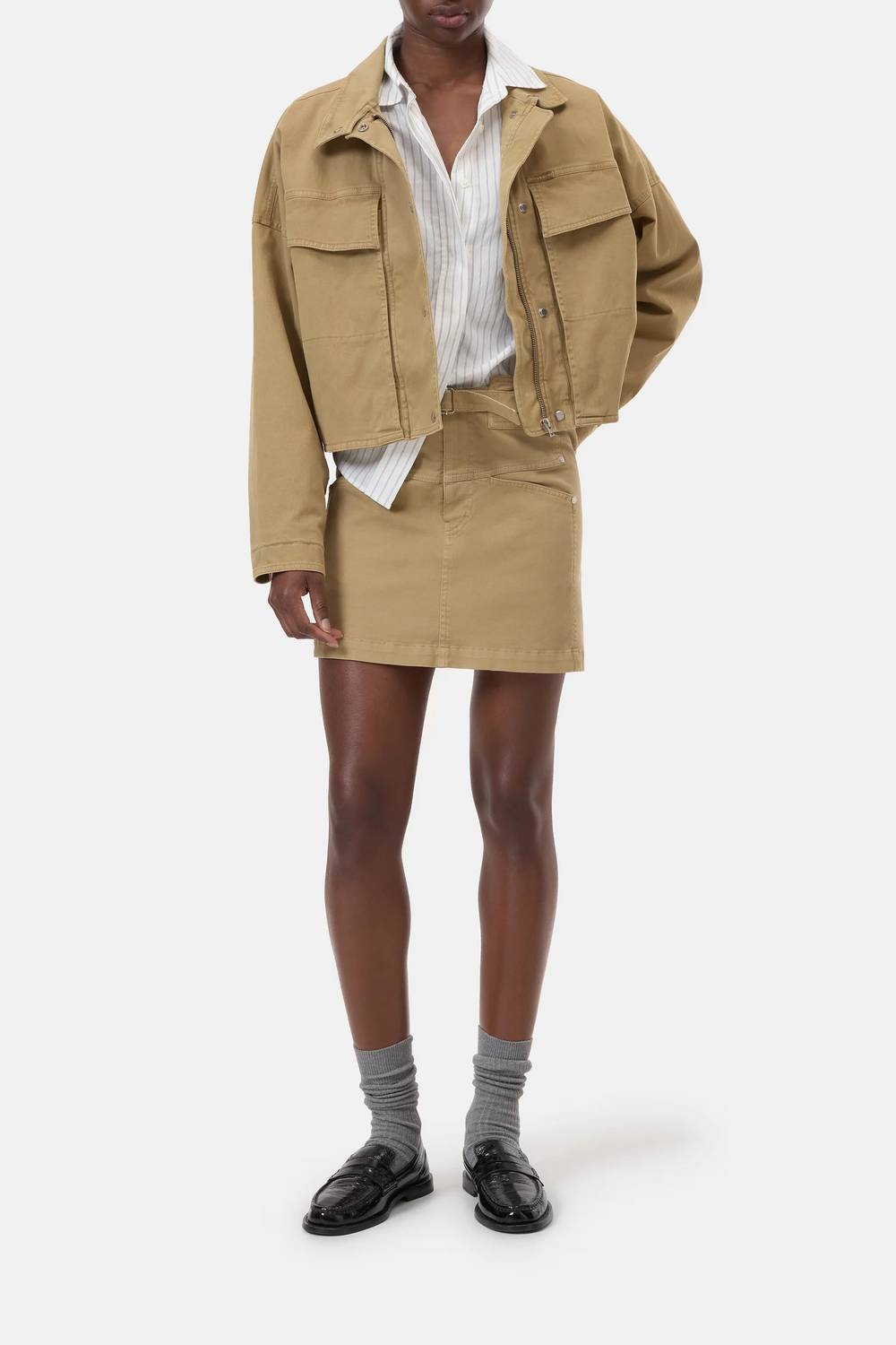 Closed - Belted Mini Skirt