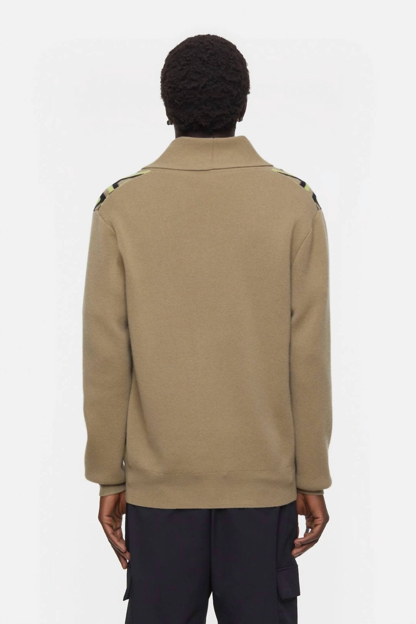 Closed - Cashmere Mix Cardigan - beige - cardigan - clothing