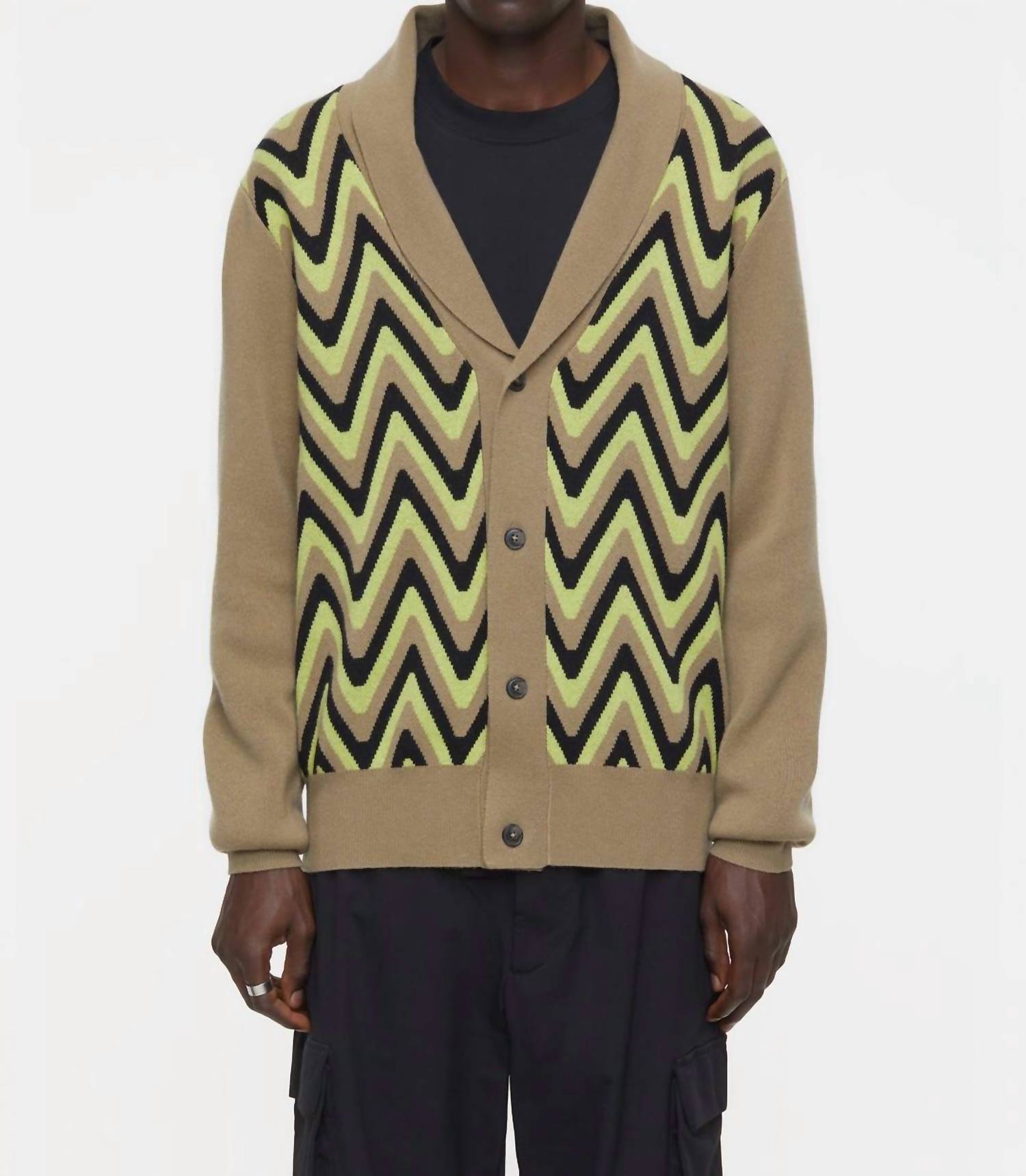 Closed - Cashmere Mix Cardigan - beige - cardigan - clothing