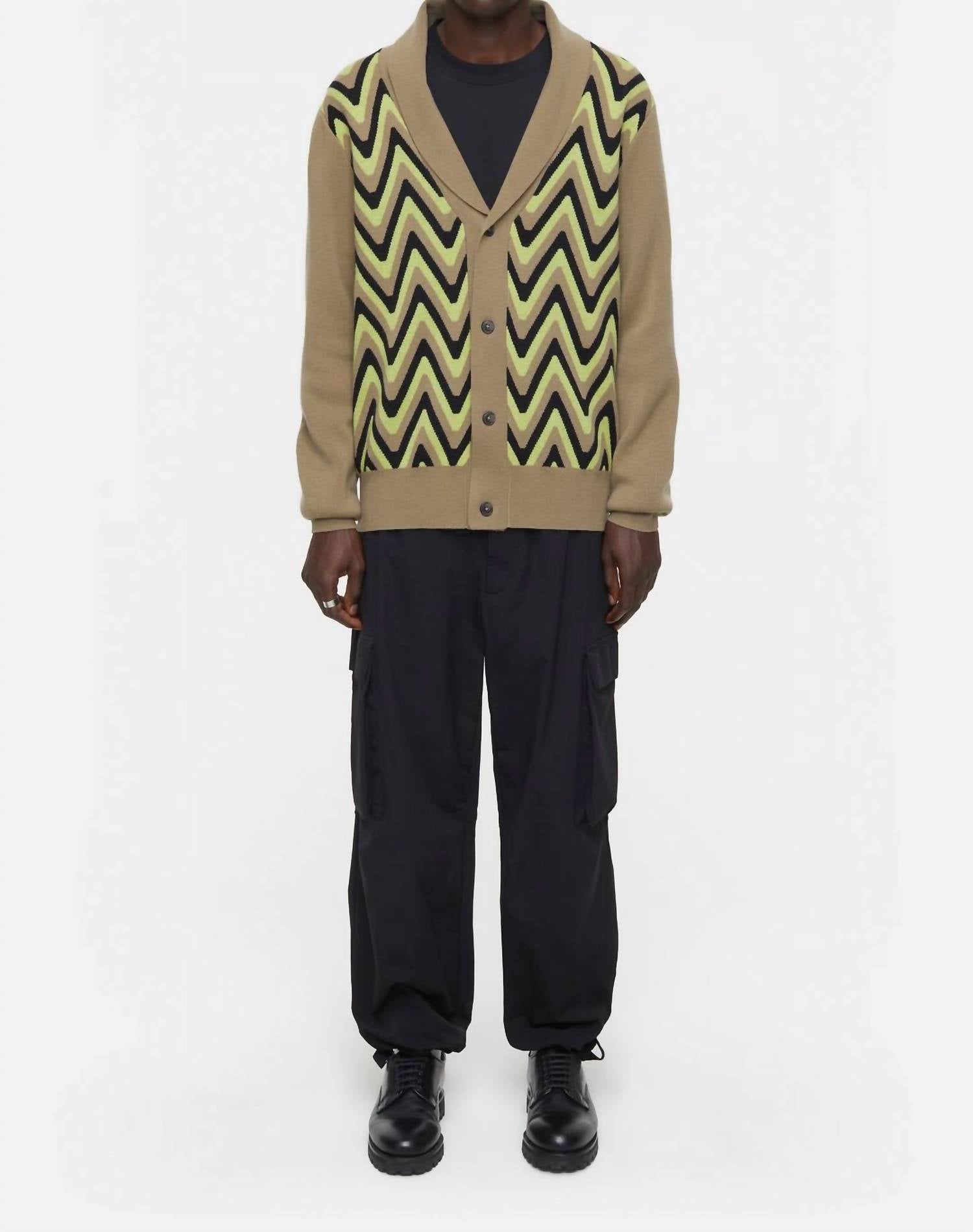 Closed - Cashmere Mix Cardigan - beige - cardigan - clothing