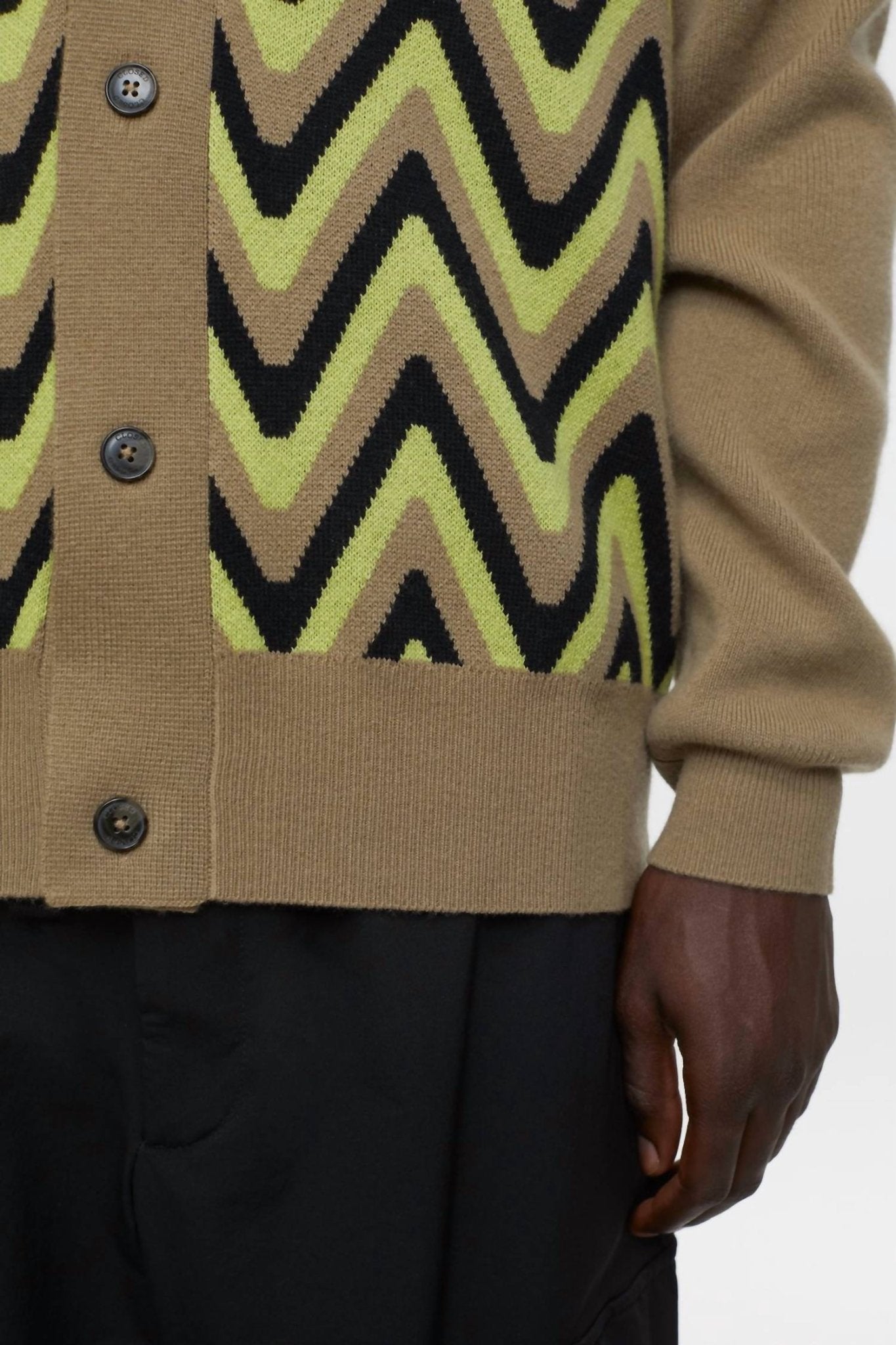 Closed - Cashmere Mix Cardigan - beige - cardigan - clothing