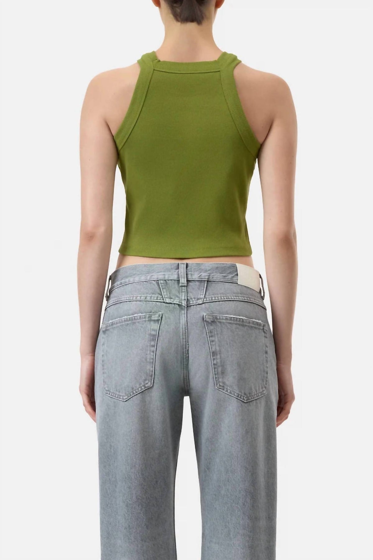 Closed - Cropped Racer Tank
