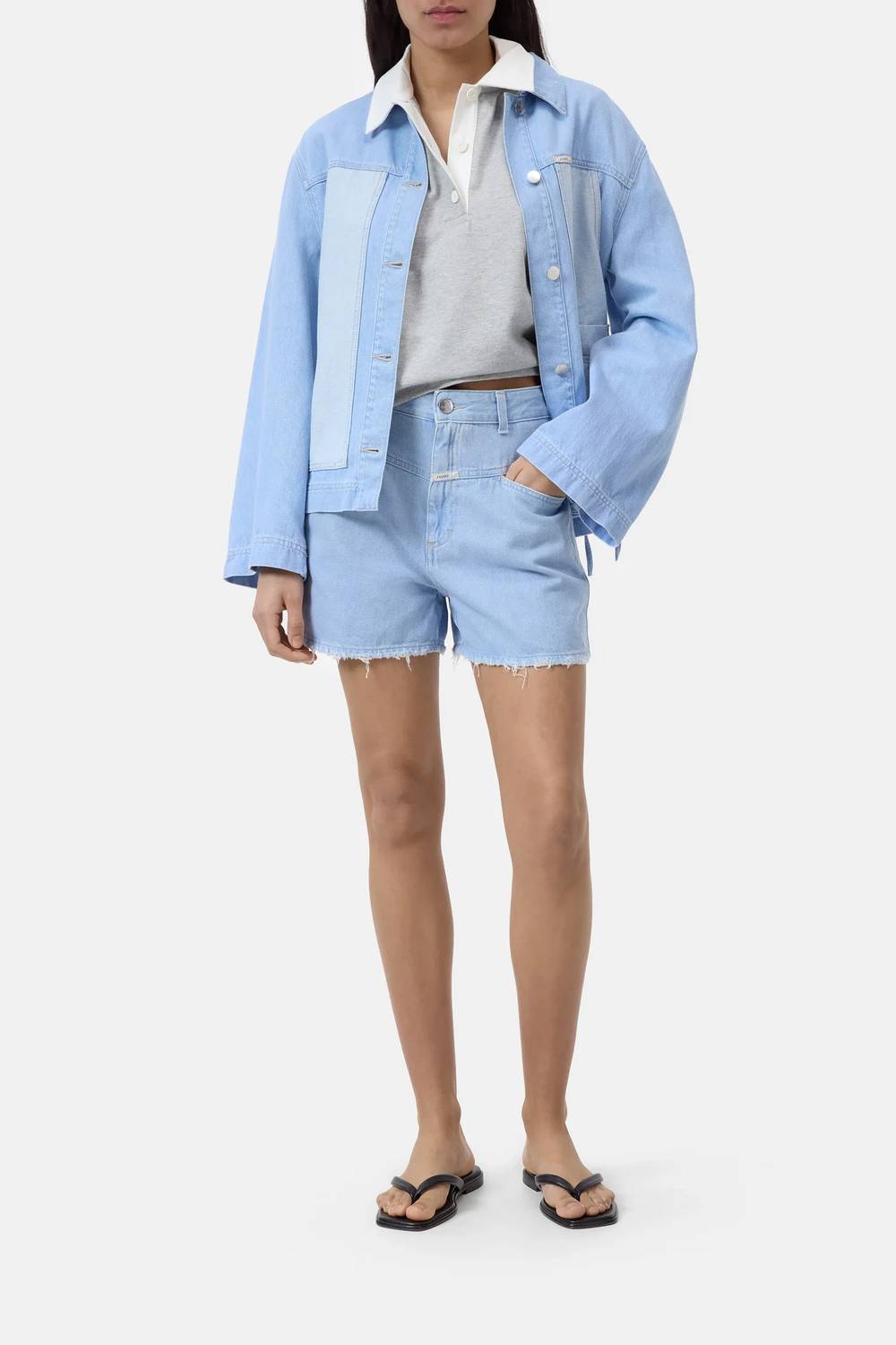 Closed - Jocy-x Frayed Hem Shorts