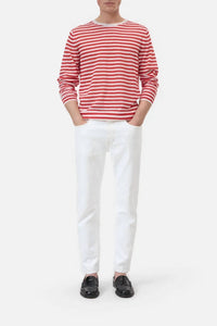 Closed - Men's Striped Crewneck Sweater